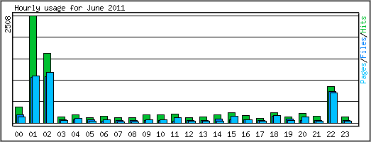 Hourly usage
