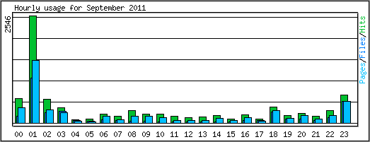 Hourly usage