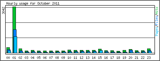 Hourly usage