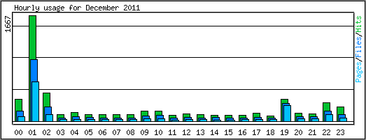 Hourly usage