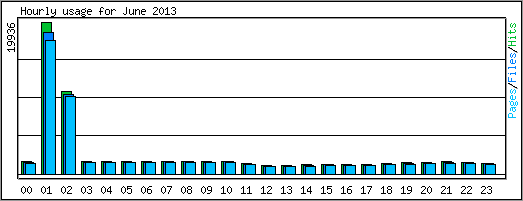 Hourly usage