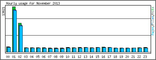 Hourly usage