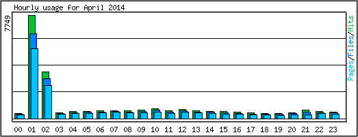 Hourly usage
