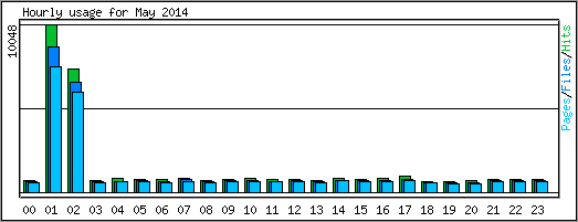 Hourly usage