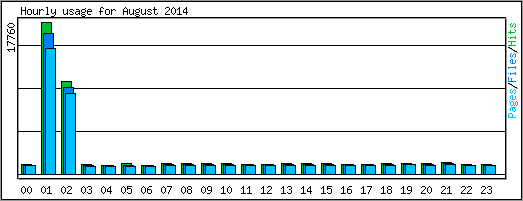 Hourly usage