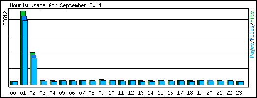 Hourly usage