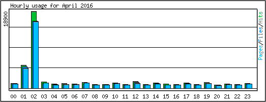 Hourly usage