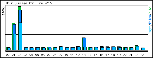 Hourly usage